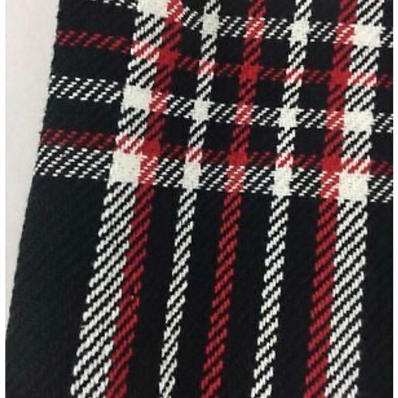 Red Black Striped Table Runner 14x72 table runner Home decor Kitchen Counter - Picture 2 of 5